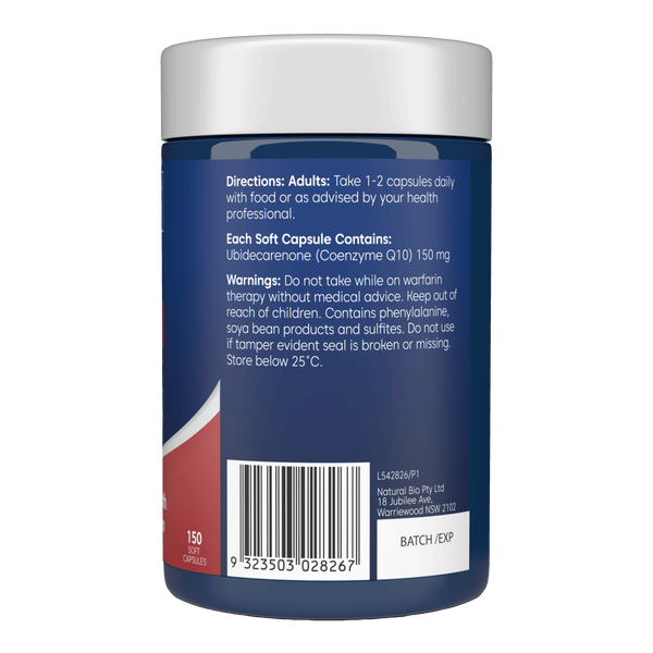 Bioglan CoQ10 150mg 150s
