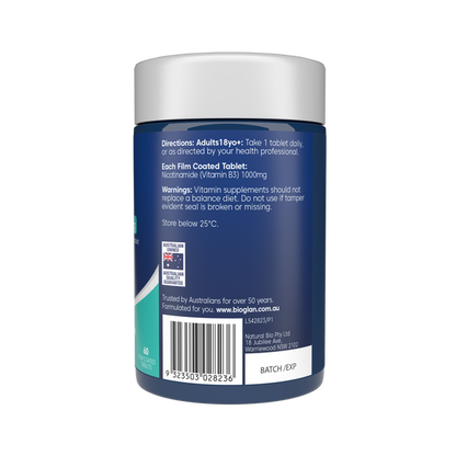 Bioglan Vitamin B3 High Strength 1000mg