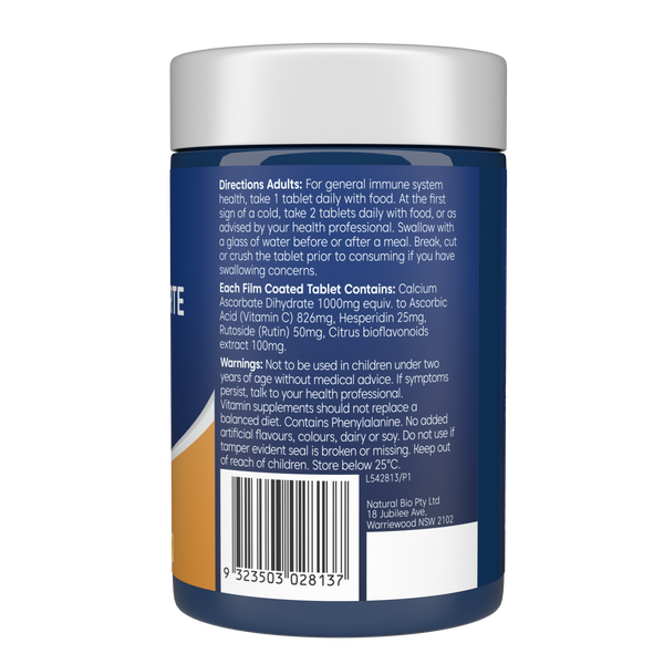 Bioglan Vitamin C Forte Non Acidic 1000 150s