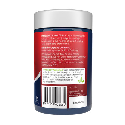 Bioglan Red Krill Oil 500mg 120s