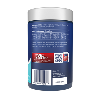 Bioglan Odourless Super Fish Oil Double Strength 200s
