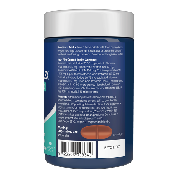 Bioglan Mega B Complex Energy & Stress 90s