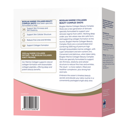 Bioglan Marine Collagen Beauty Complex Shots 15x25ml