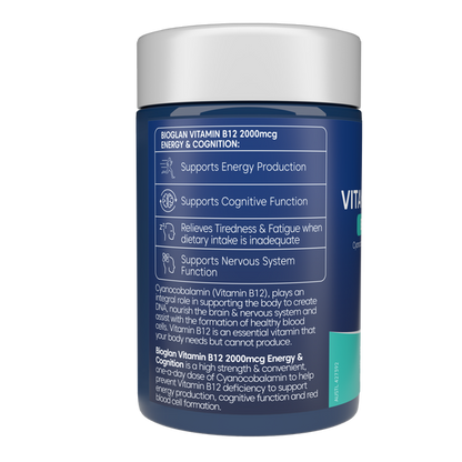 Bioglan Vitamin B12 2000mcg Energy & Cognition 90s