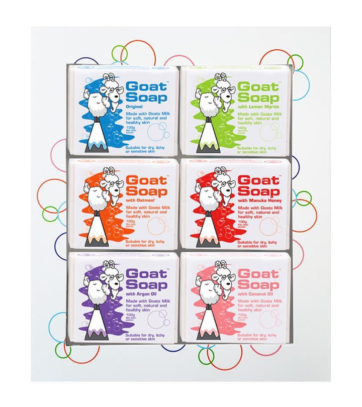 Goat Soap 100g 6 Pack Gift Set