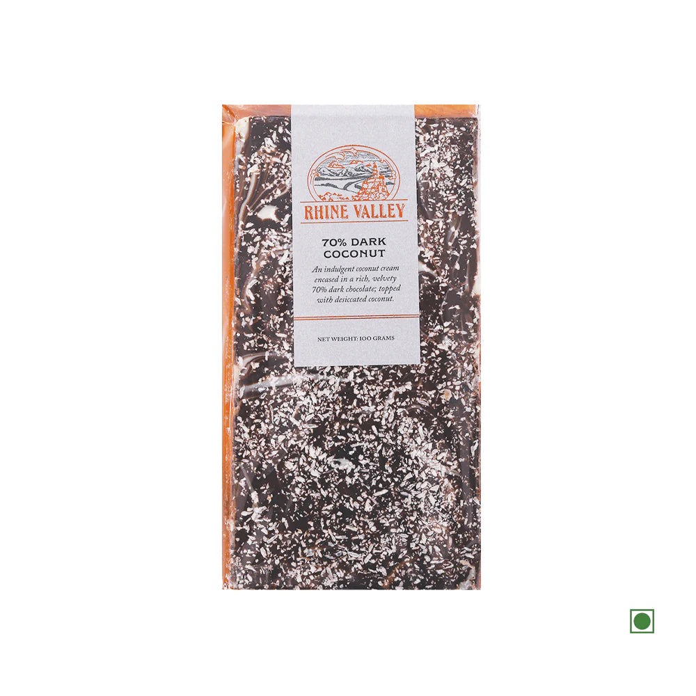 Rhine Valley 70% Dark Coconut 100g
