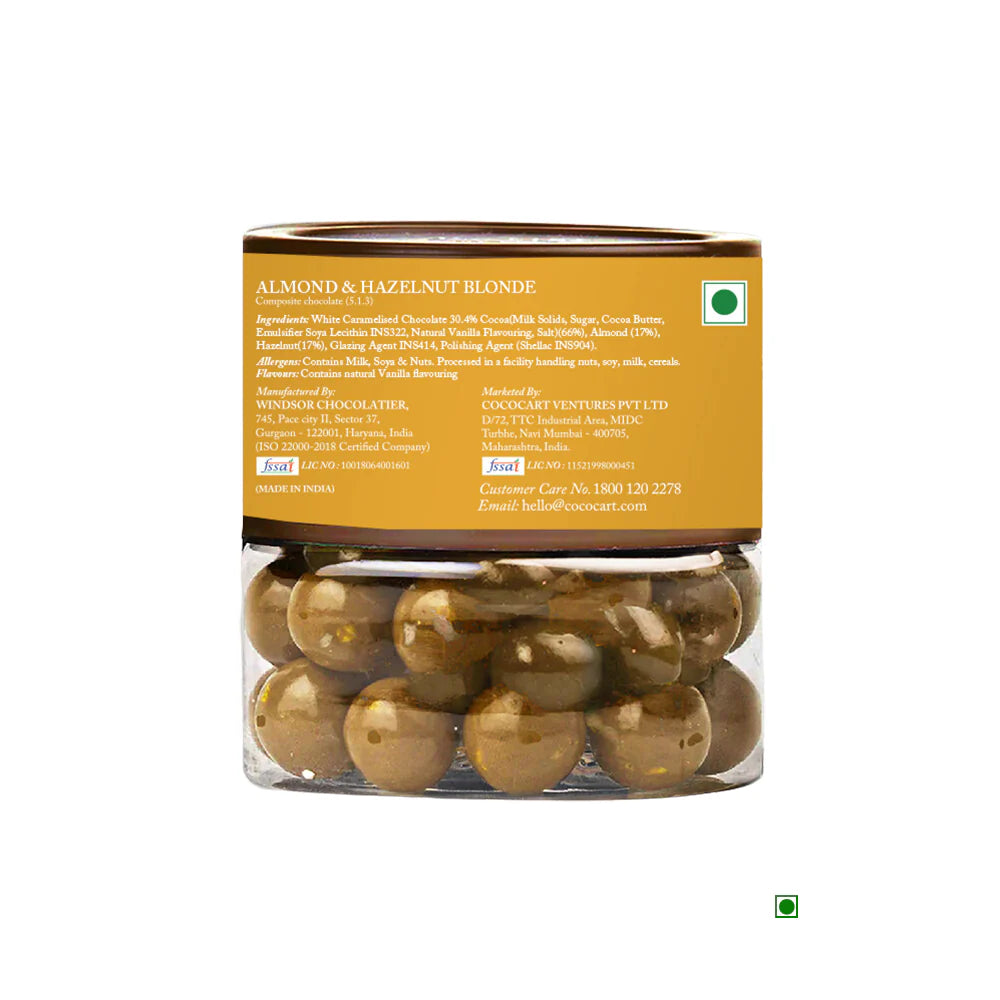 Rhine Valley Almond & Hazelnut Blonde Dragees 100g