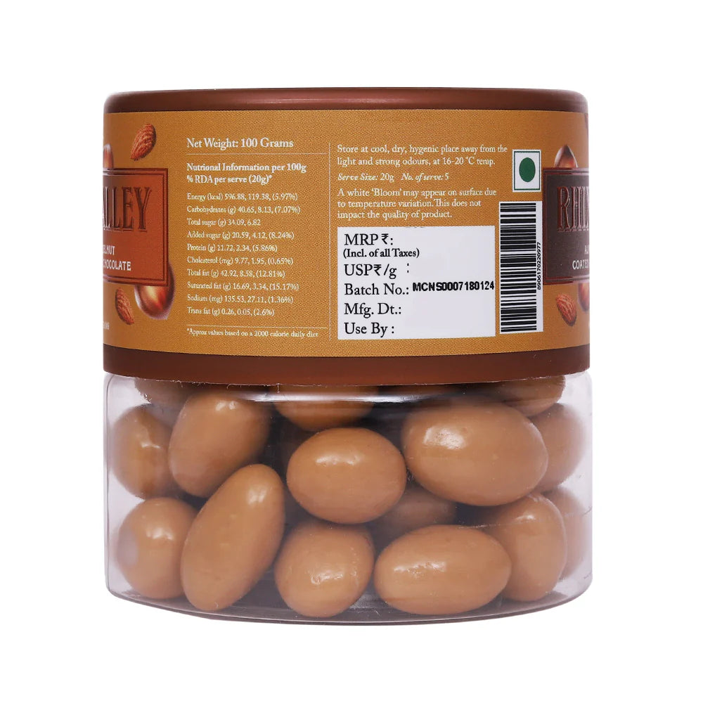 Rhine Valley Almond & Hazelnut Blonde Dragees 100g