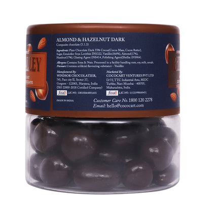 Rhine Valley Almond & Hazelnut Dark Dragees 100g