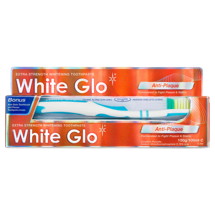 ANTI-PLAQUE EXTRA STRENGTH Whitening Toothpaste