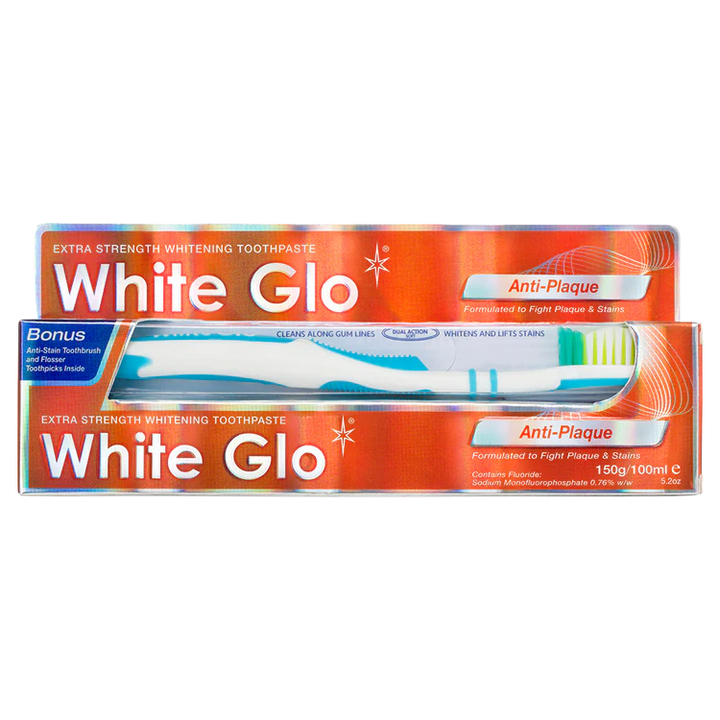 ANTI-PLAQUE EXTRA STRENGTH Whitening Toothpaste