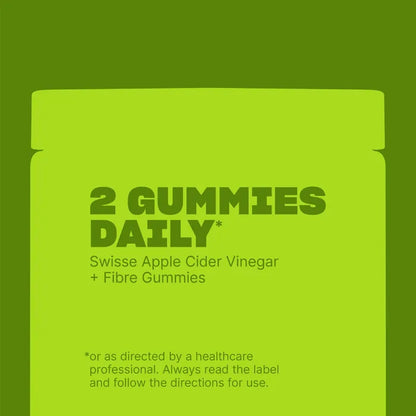 Apple Cider Vinegar + Fibre Gummies