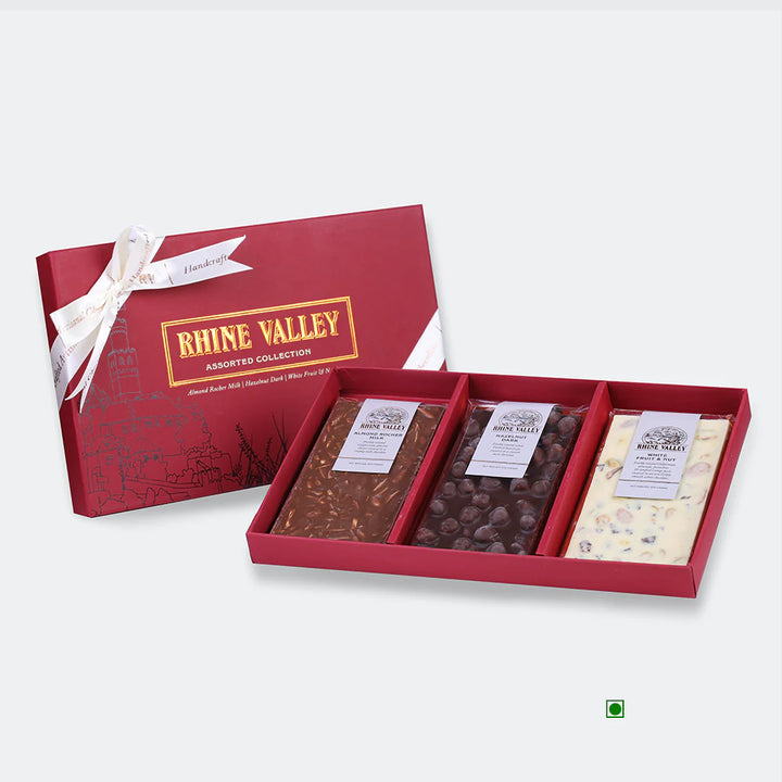 Rhine Valley Milk, Dark & White Assorted Collection 300g