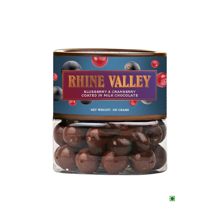 Rhine Valley Blueberry & Cranberry Milk Dragees 100g