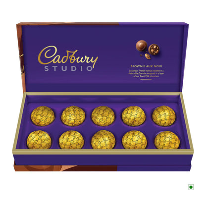 Cadbury Brownie 130g - 10 Pralines