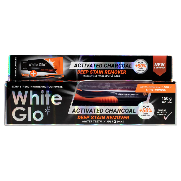 CHARCOAL DEEP STAIN REMOVER Whitening Toothpaste