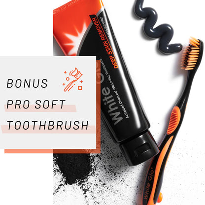 CHARCOAL DEEP STAIN REMOVER Whitening Toothpaste