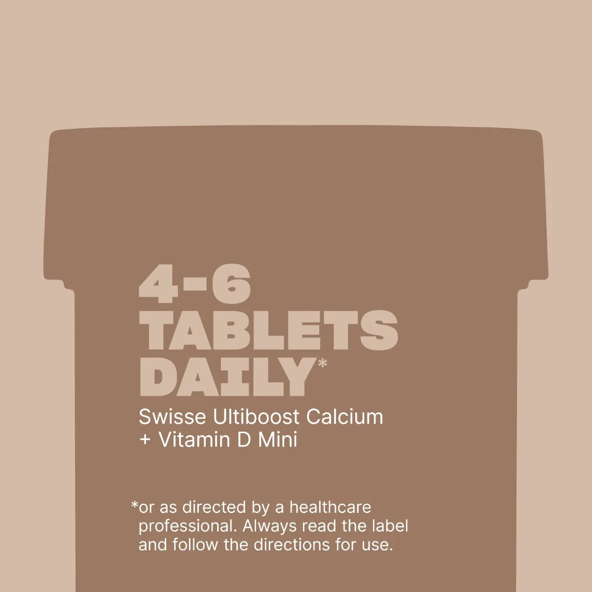Ultiboost Calcium + Vitamin D Mini Tabs