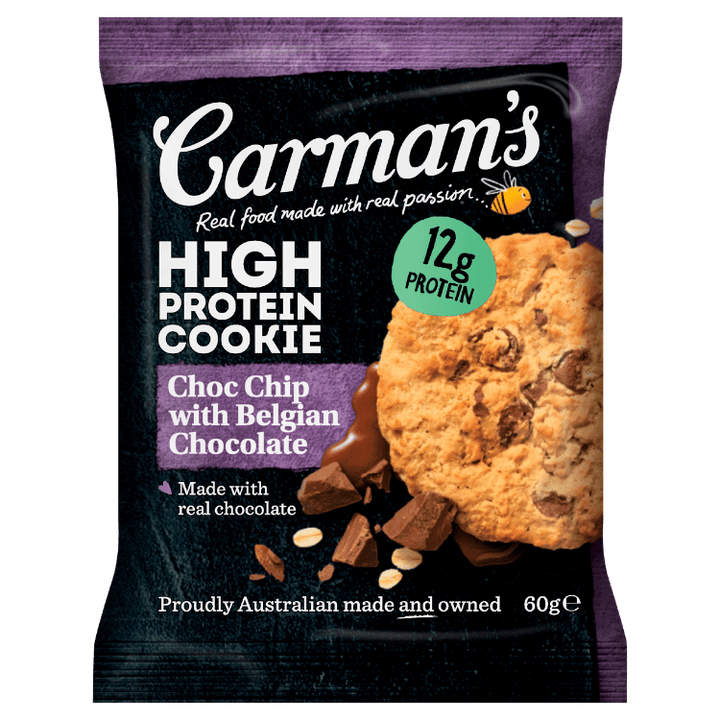 High Protein Cookie Choc Chip with Belgian Chocolate
