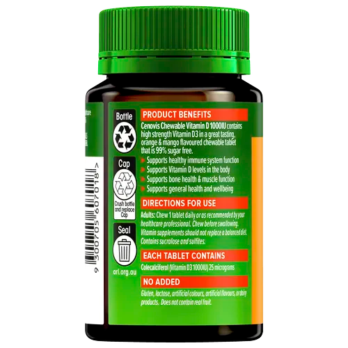 Cenovis Chewable Vitamin D 1000IU