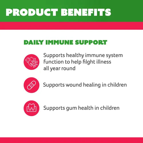 Cenovis Kids Chewable Vitamin C 250mg Strawberry