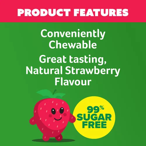 Cenovis Kids Chewable Vitamin C 250mg Strawberry