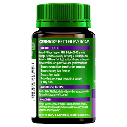 Cenovis Liver Support Milk Thistle 7000