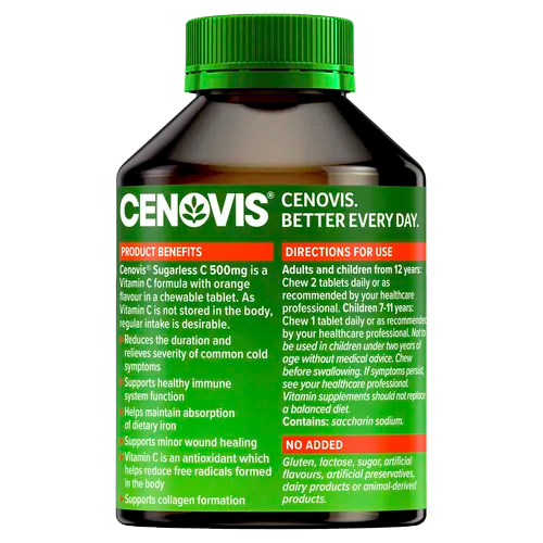 Cenovis Sugarless C 500mg