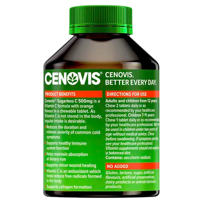 Cenovis Sugarless C 500mg