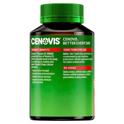 Cenovis Vitamin D3 1000IU