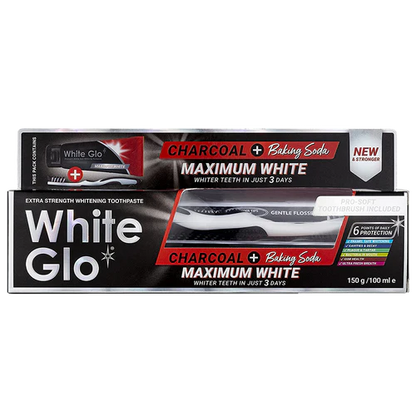 Charcoal + Baking Soda Maximum White Toothpaste 150g