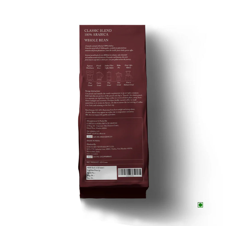 Rhine Valley Classic Blend Ground Coffee – 225g