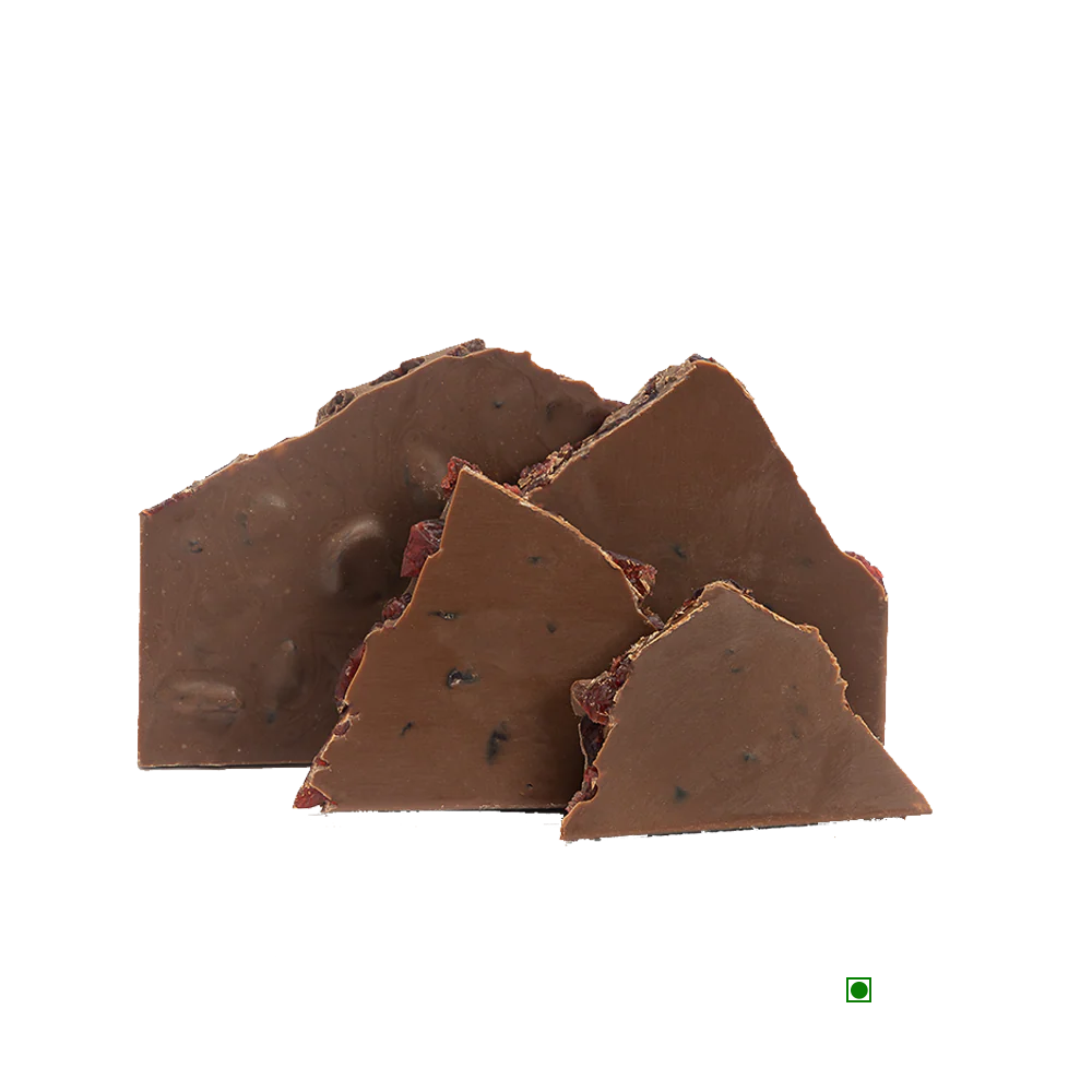 Rhine Valley Cranberry Milk Bar 100g