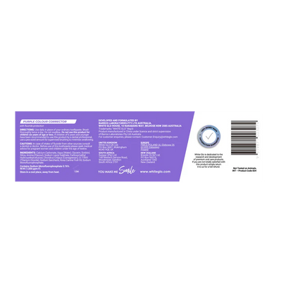 Extra Strength Purple Toothpaste 160g