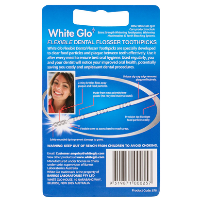 Flexible Dental Flosser Toothpicks 50 Packs