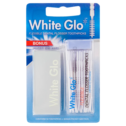 Flexible Dental Flosser Toothpicks 50 Packs