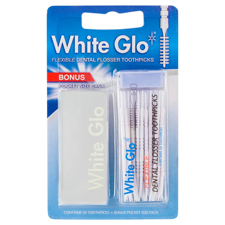 Flexible Dental Flosser Toothpicks 50 Packs