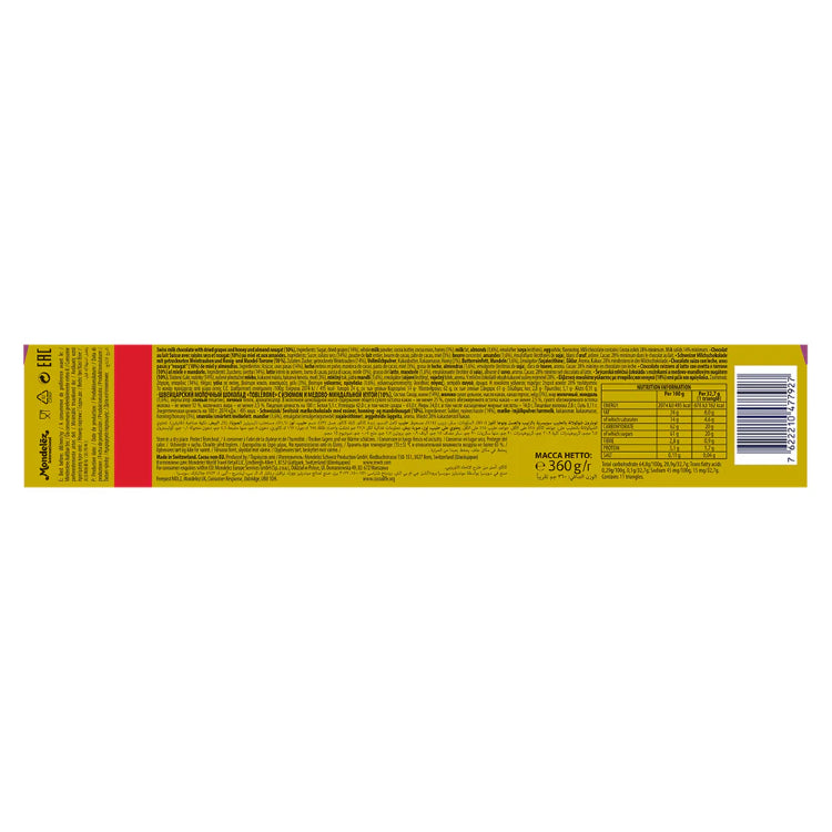 Toblerone Fruit & Nuts