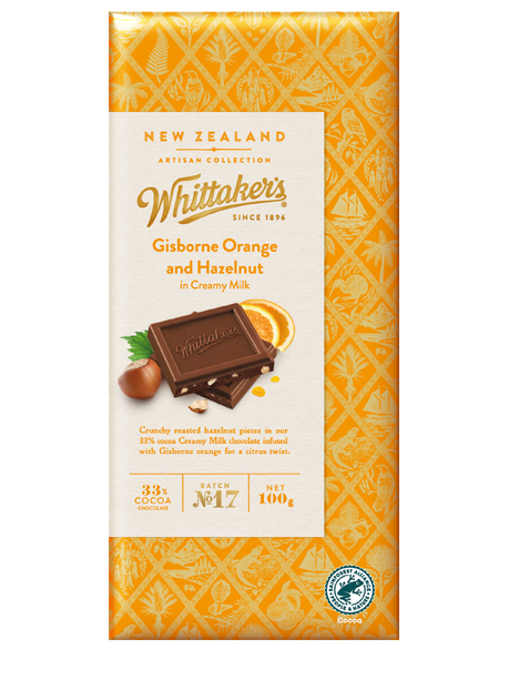 Gisborne Orange & Hazelnut – 100g