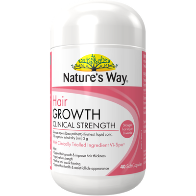 Hair Growth Clinical Strength 40 Capsules