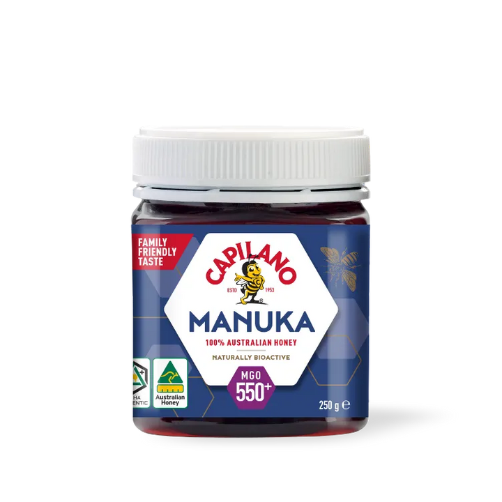 Capilano Manuka Honey MGO 550+ – 250g Jar
