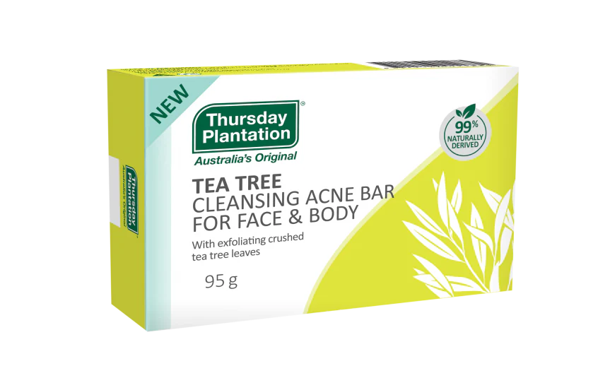 Tea Tree Cleansing Acne Bar for Face & Body