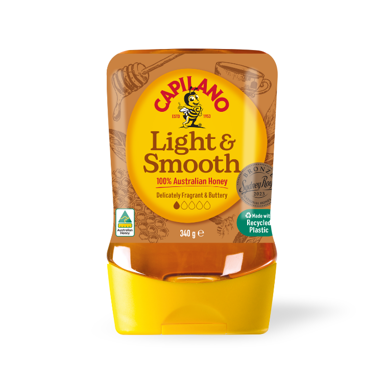 Capilano Light and Smooth Honey – 340g Jar