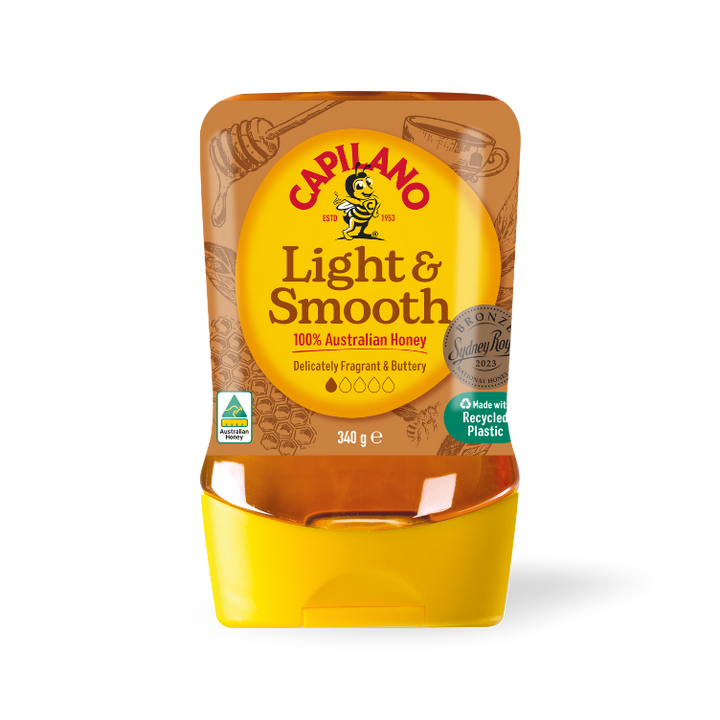 Capilano Light and Smooth Honey – 340g Jar