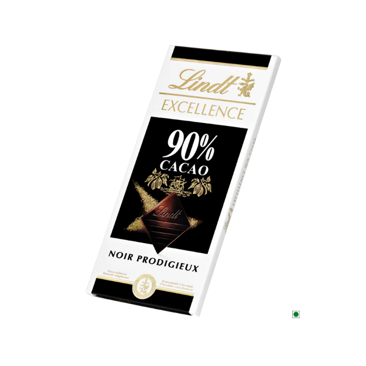 Lindt Excellence 90% Cocoa Dark Chocolate Bar 100g