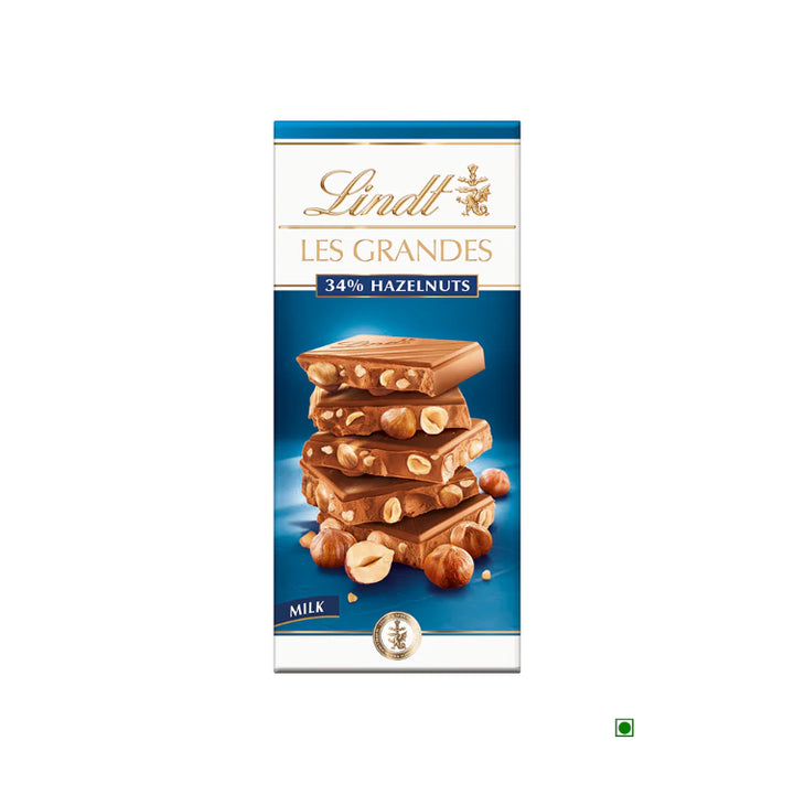 Lindt Grand Hazelnut Milk Chocolate Bar 150g