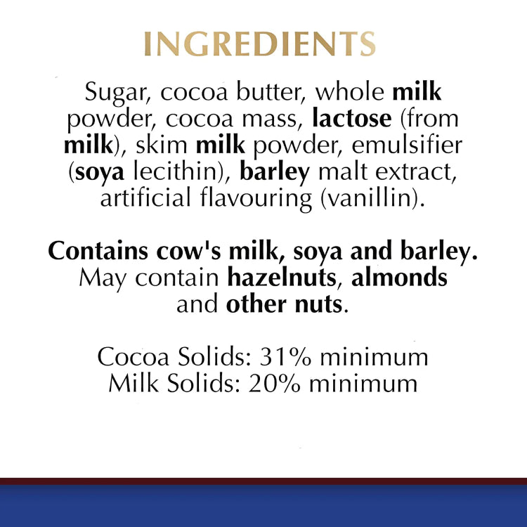 Lindt Swiss Classic Milk Bar 100g