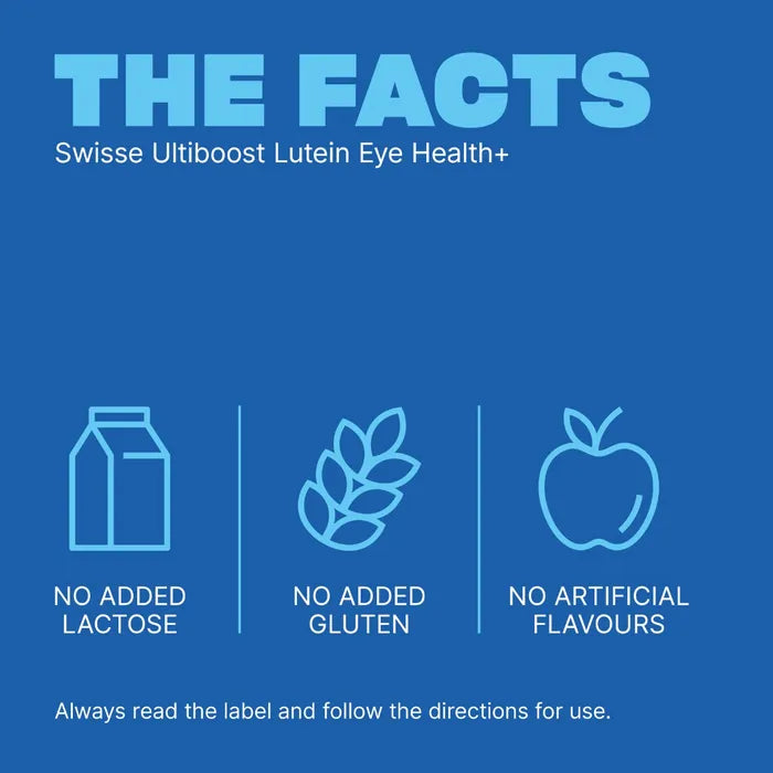 Swisse Ultiboost Lutein Eye Health+ – Eyesight Support