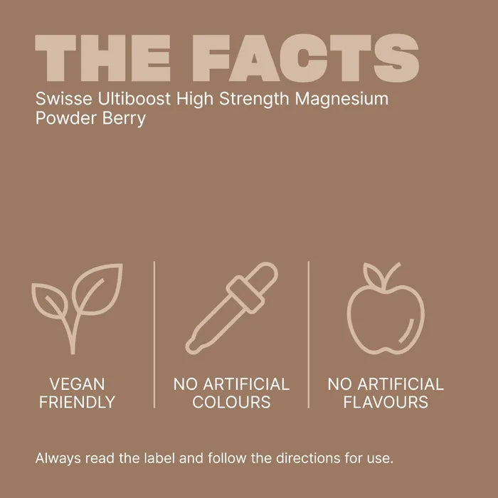 Swisse Ultiboost High Strength Magnesium Powder Berry