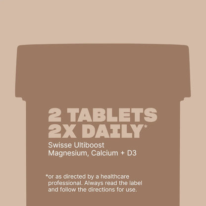 Ultiboost Magnesium, Calcium + Vitamin D3